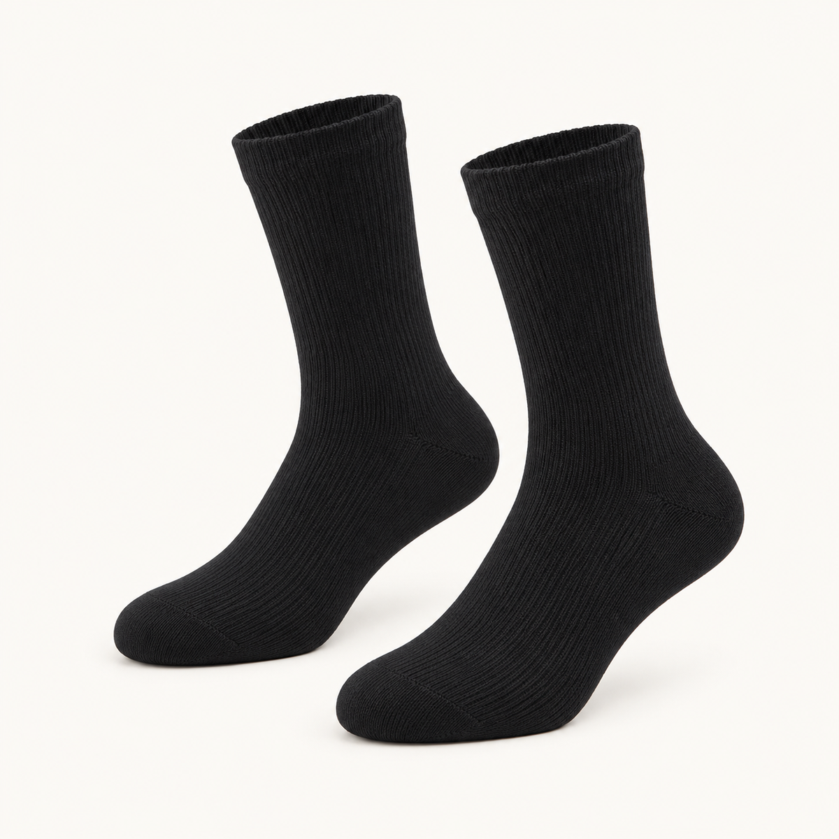 Chaussettes imperméables randonnée – packshot noir