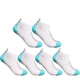 Blanc & Turquoise (x3)
