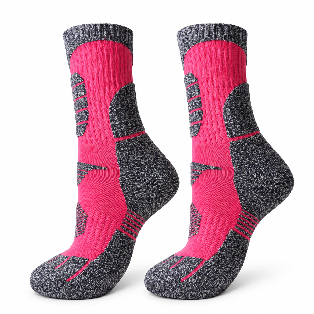 Chaussette Randonnée Grand Froid — Rose