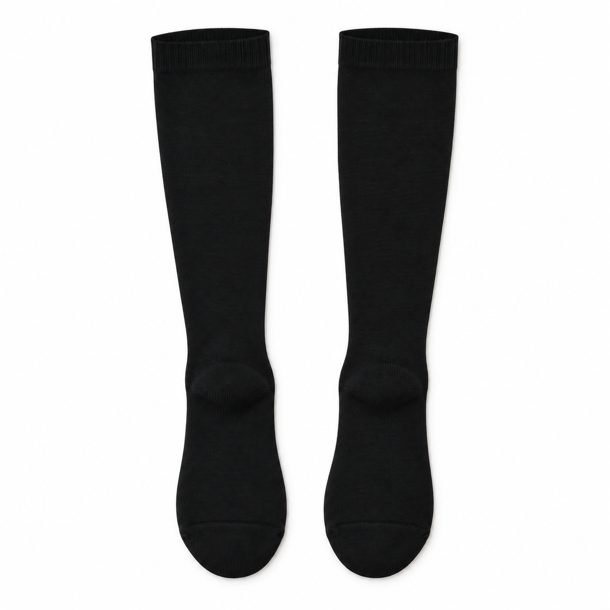 Chaussettes Genoux Femme — dessous Noir