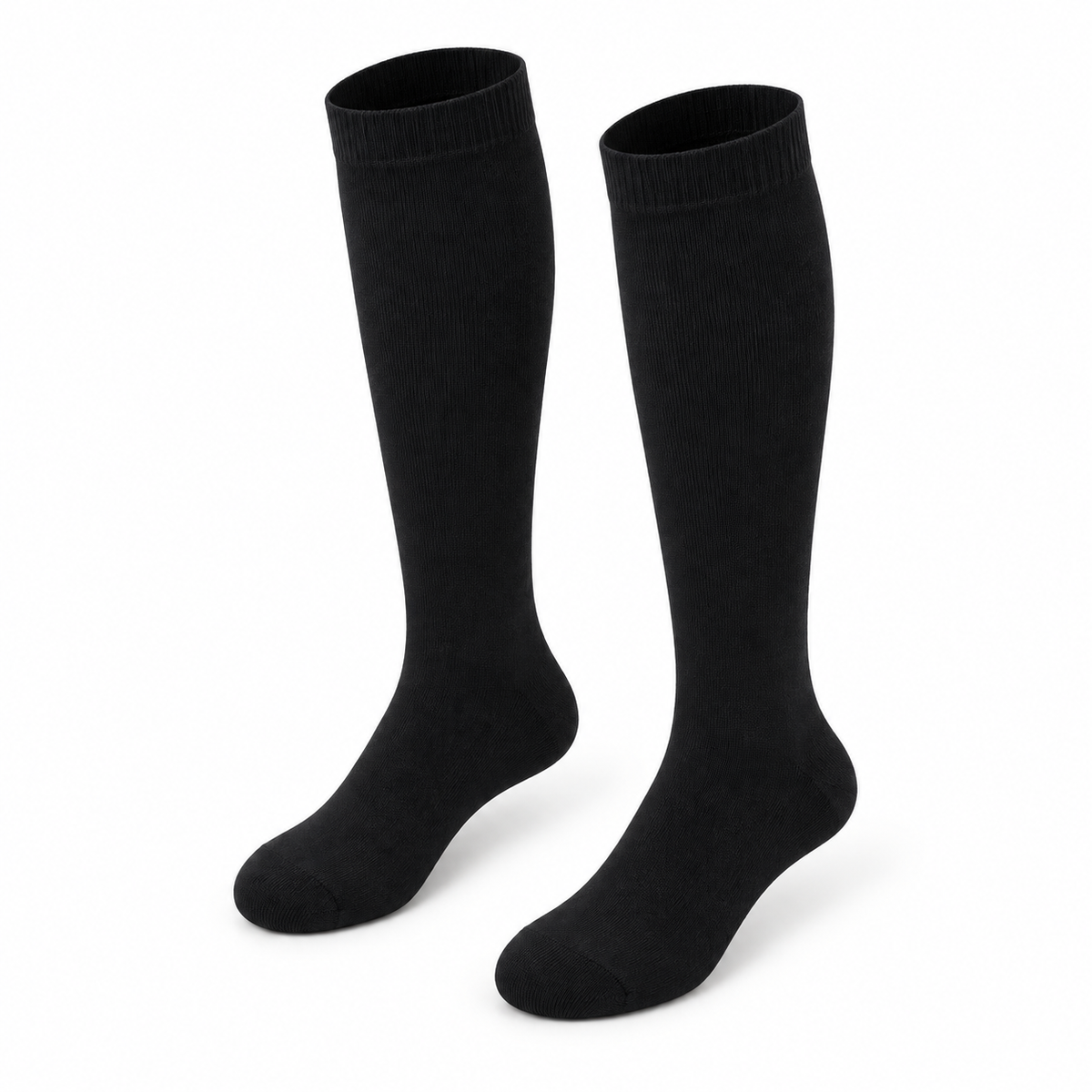 Chaussettes Genoux Femme — ouvertures Noir