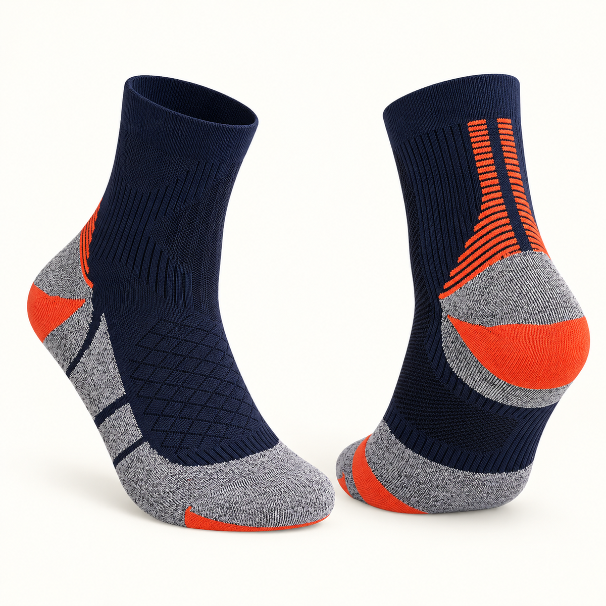 Chaussettes randonnée Coolmax Bleu / Long — packshot