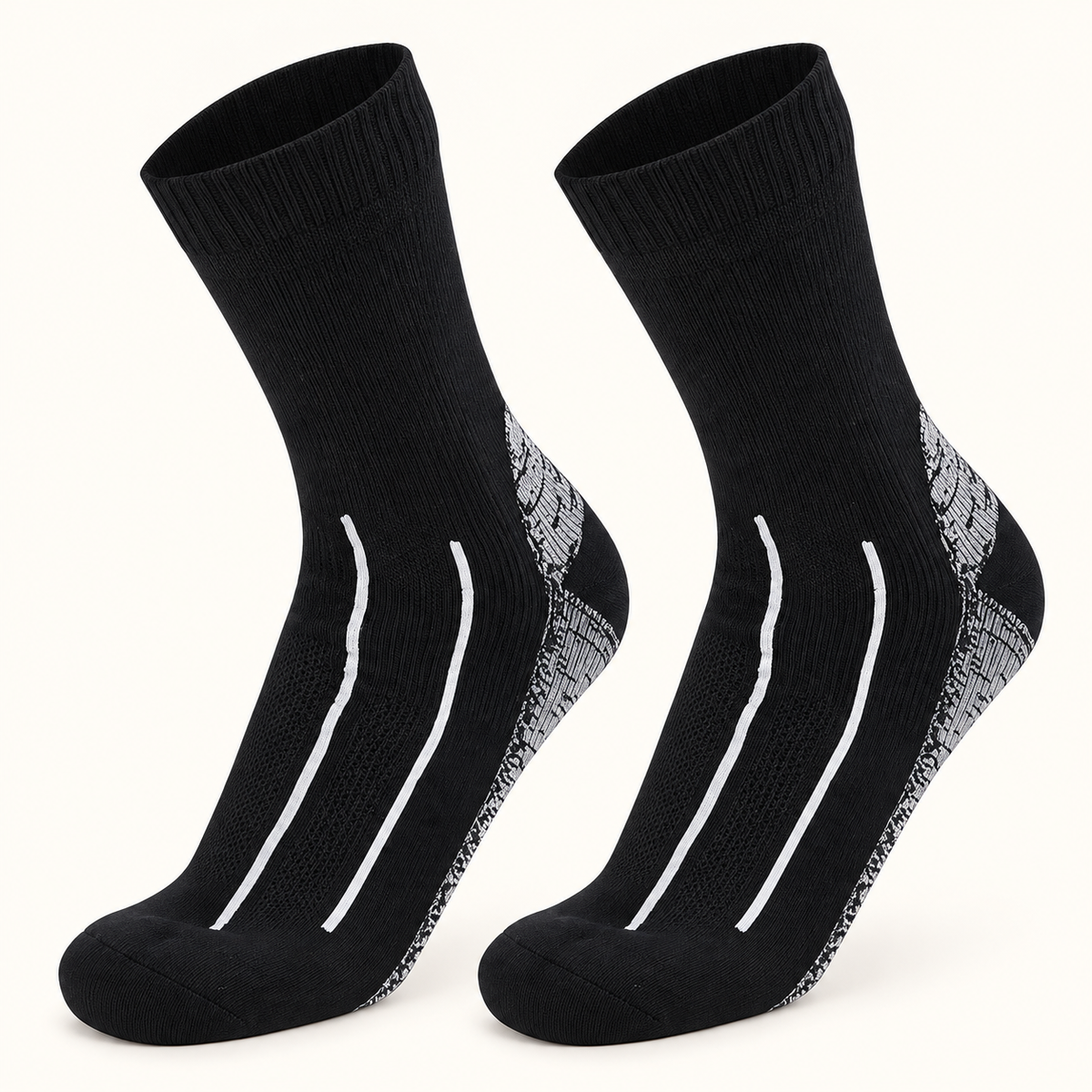Chaussettes randonnée été femme — maille respirante