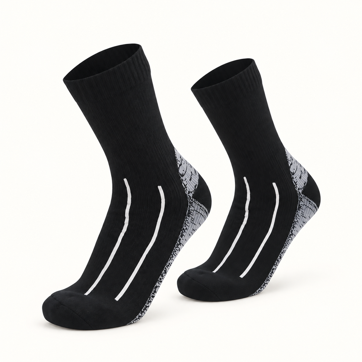 Chaussettes randonnée été femme — composition en profondeur