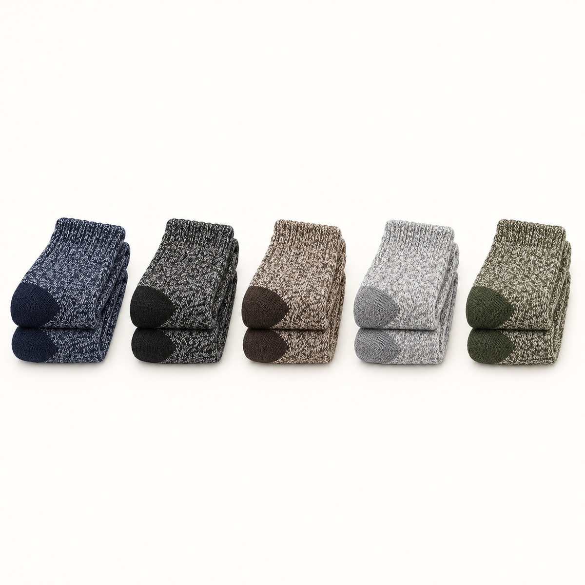 Chaussettes randonnée mérinos homme — contenu du lot