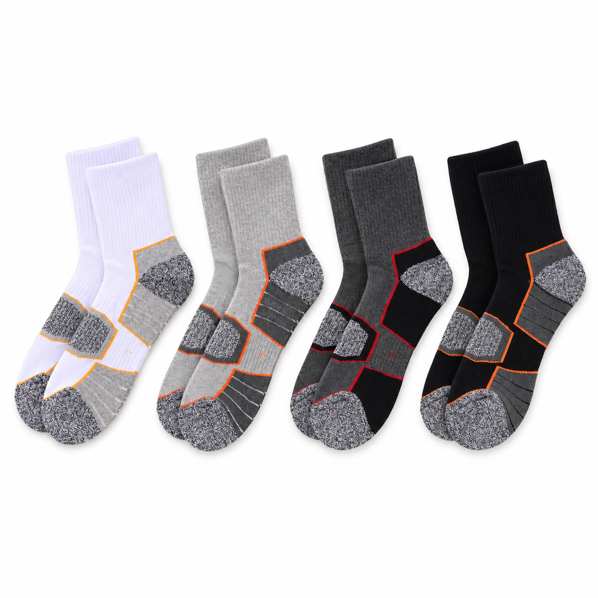 Panneaux latéraux contrastés des chaussettes protection malléole