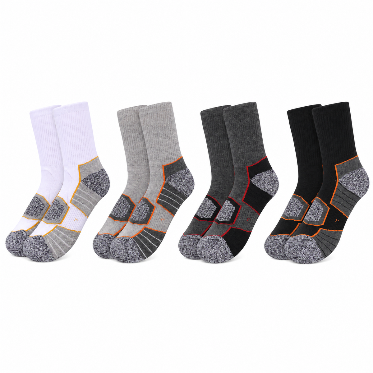 Chaussettes de randonnée protection malléole vues de profil