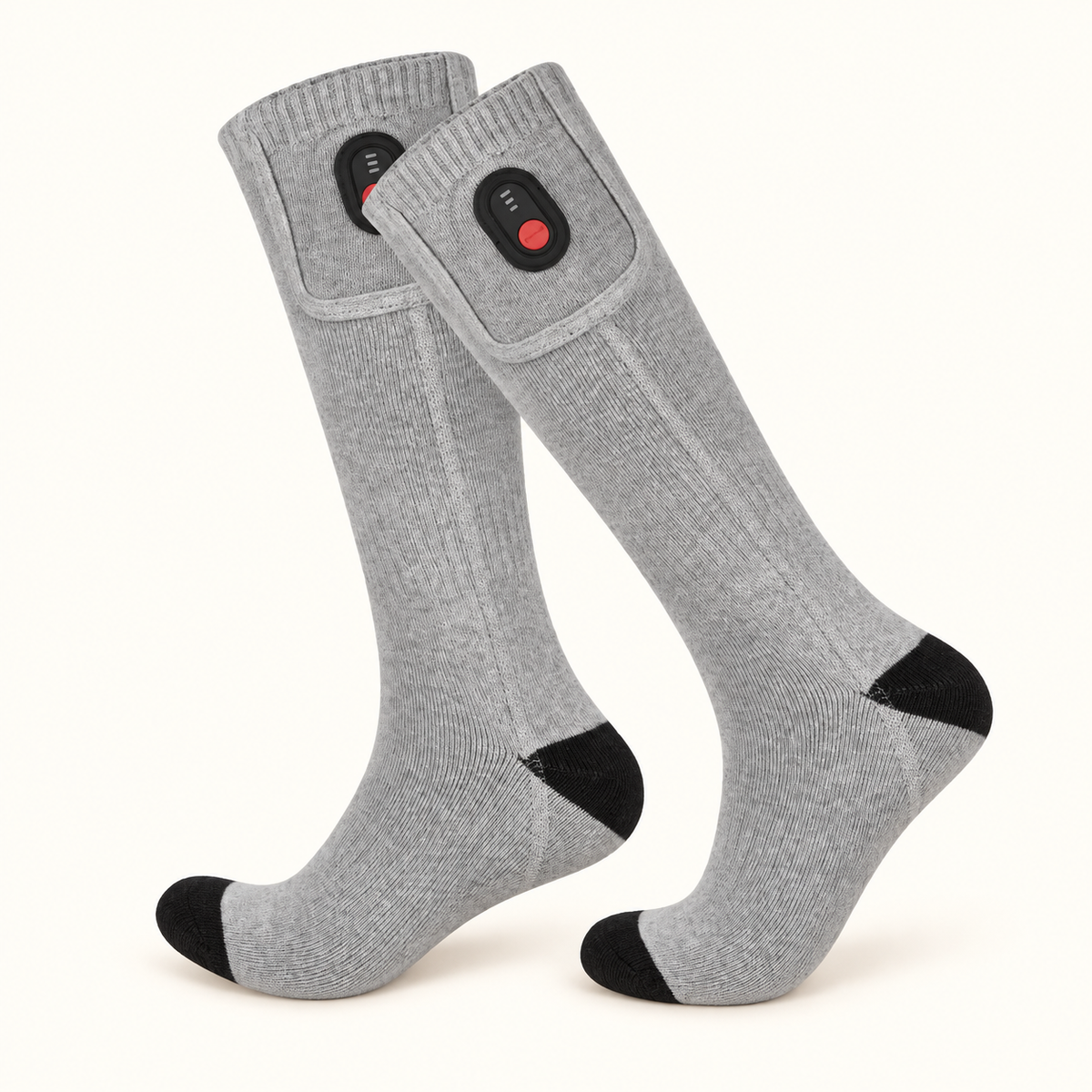 Chaussettes Respirantes Homme – Gris, conversion profil