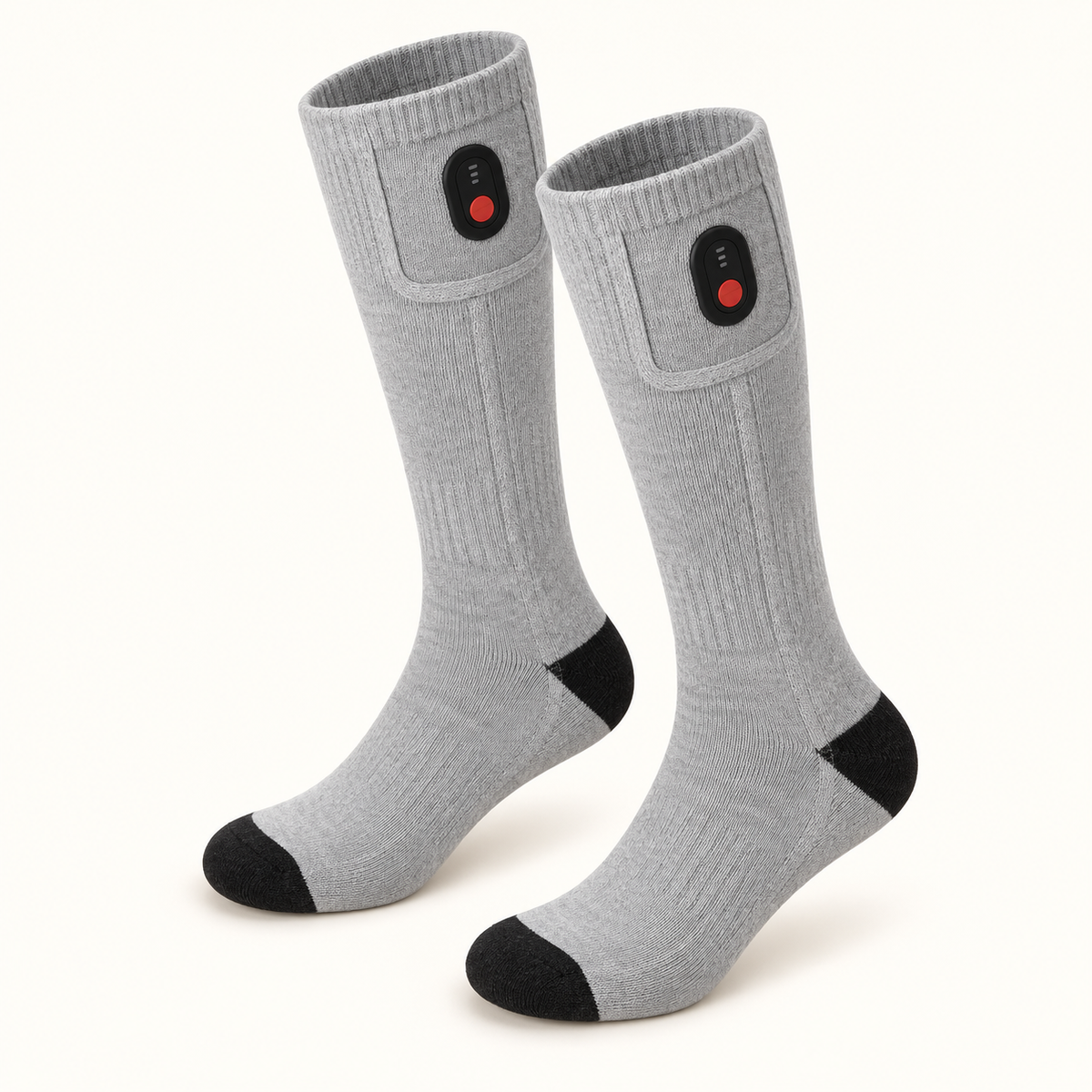 Chaussettes Respirantes Homme – Gris, conversion ouvertures