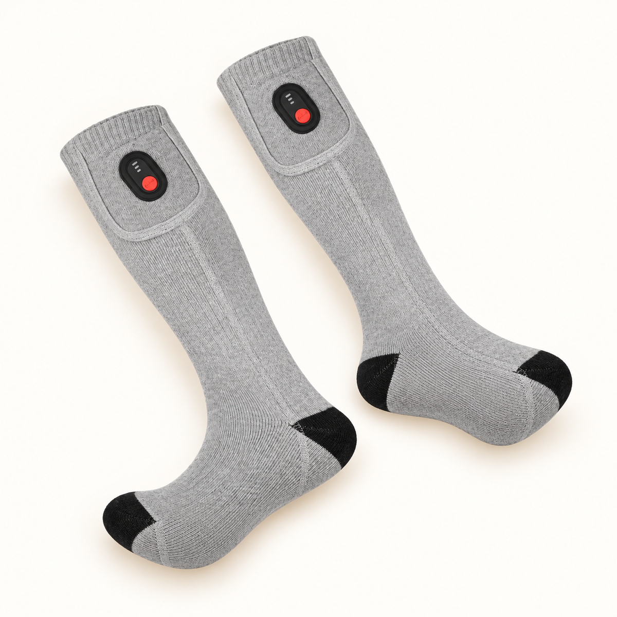 Chaussettes Respirantes Homme – Gris, conversion semelles
