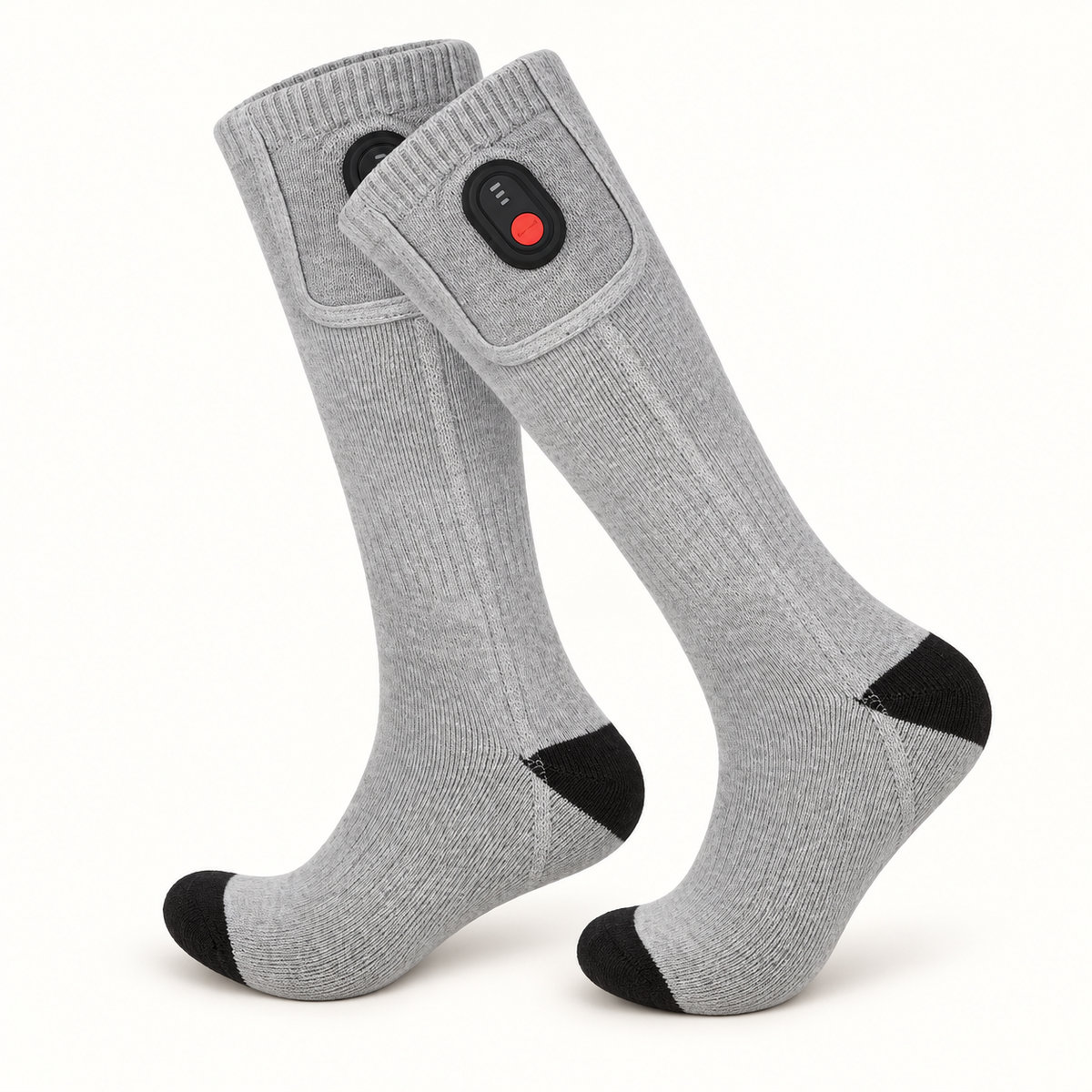 Chaussettes Respirantes Homme – Gris, conversion maille respirante