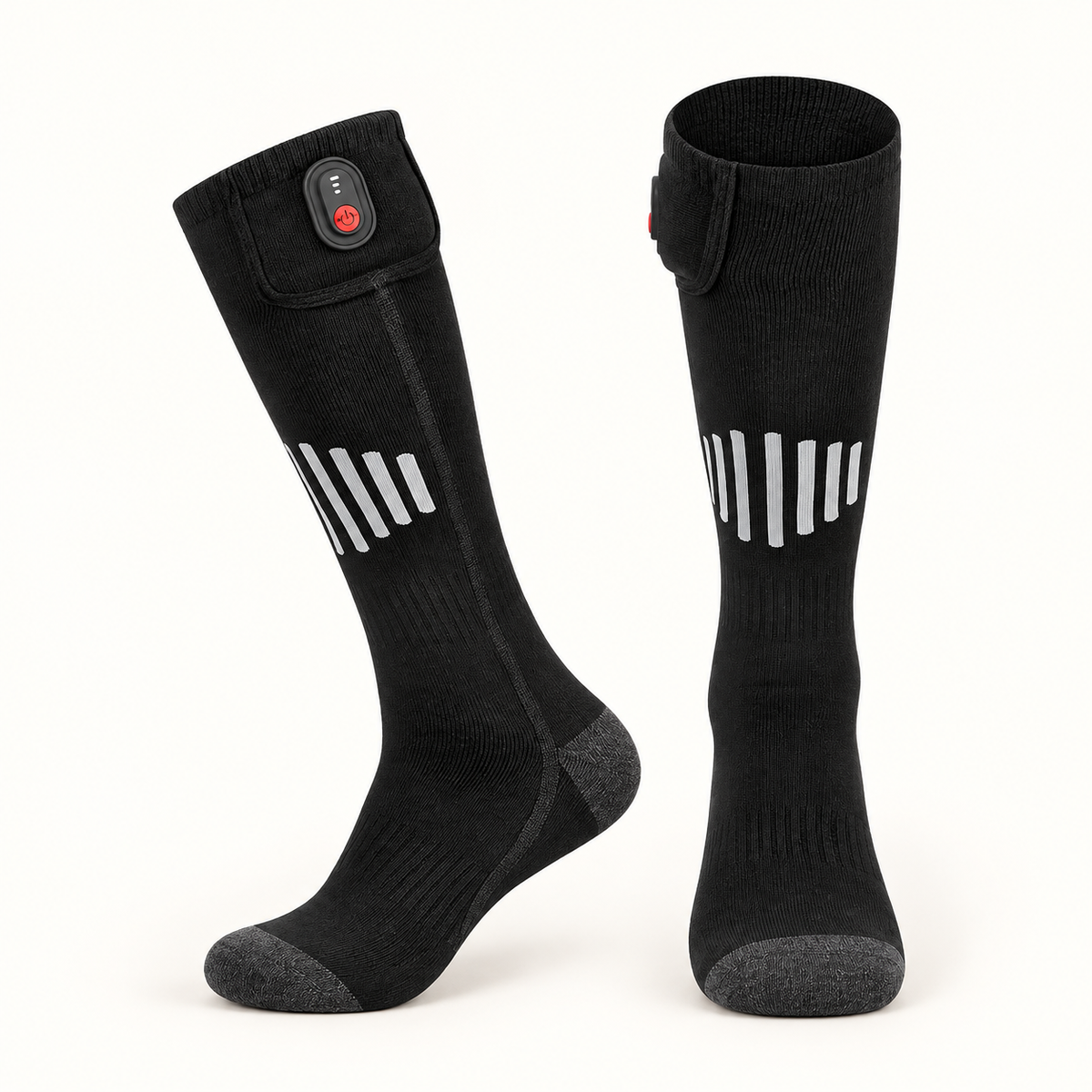 Chaussettes Respirantes Homme – Noir (sans batterie) 1, packshot variante secondaire