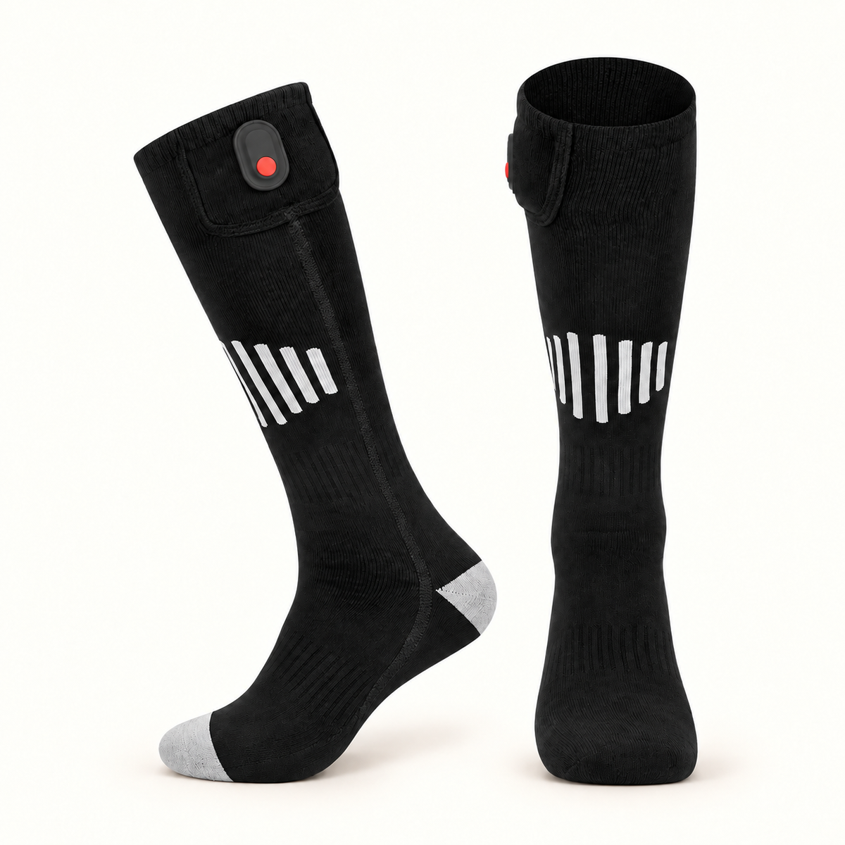 Chaussettes Respirantes Homme – Noir (sans batterie) 2, packshot variante secondaire