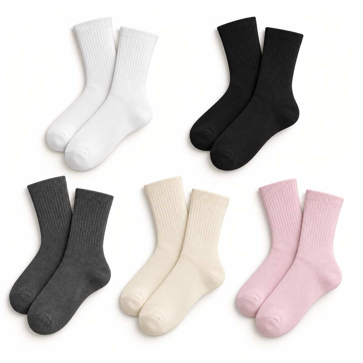 Texture tricotée et côtes des chaussettes sans odeur randonnée