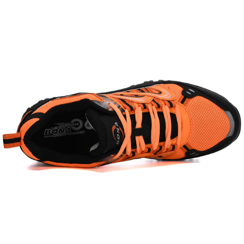 chaussure trail orange