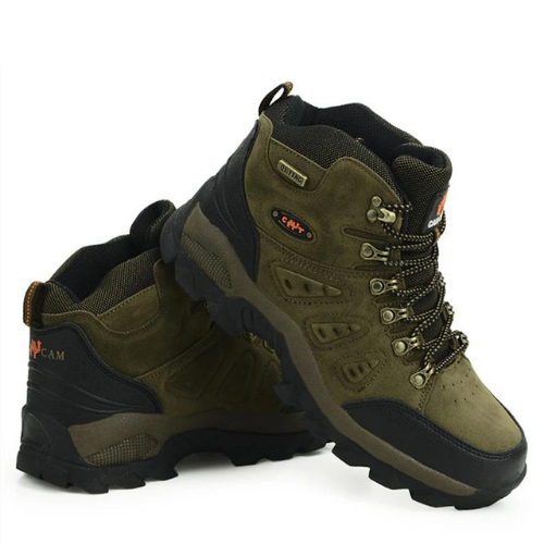 Chaussures de Montagne Hautes en Cuir Suède