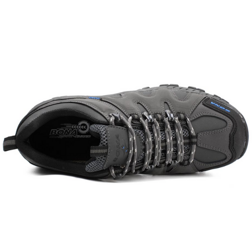 chaussure de randonnée homme gris vue de face