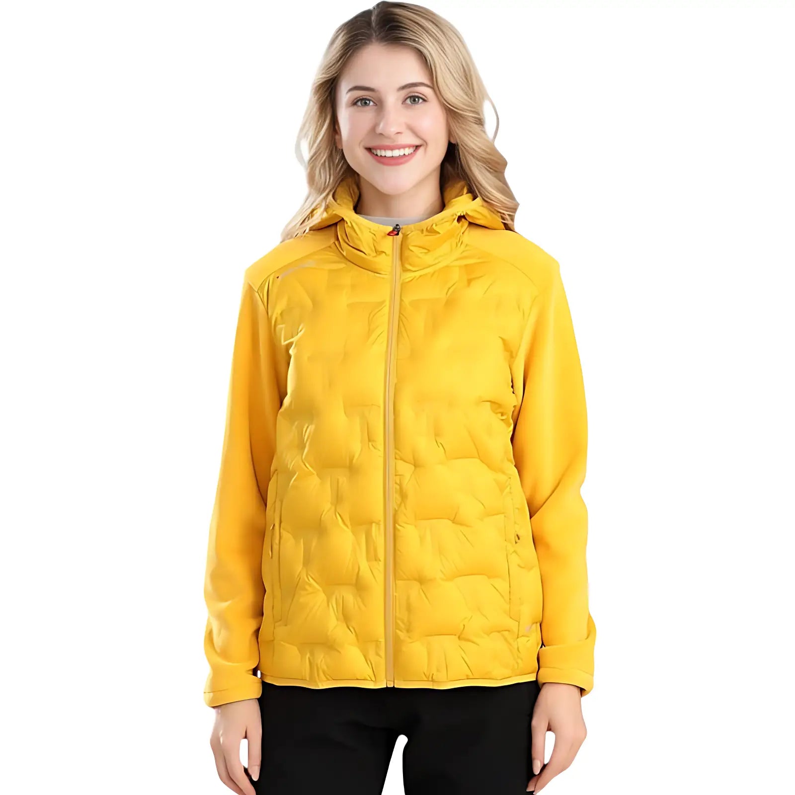 Doudoune Randonnée Rouge Femme
