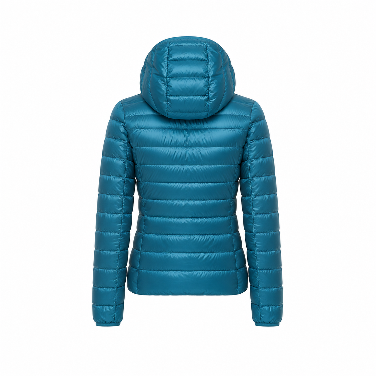 Doudoune randonnée femme – vue arrière bleue