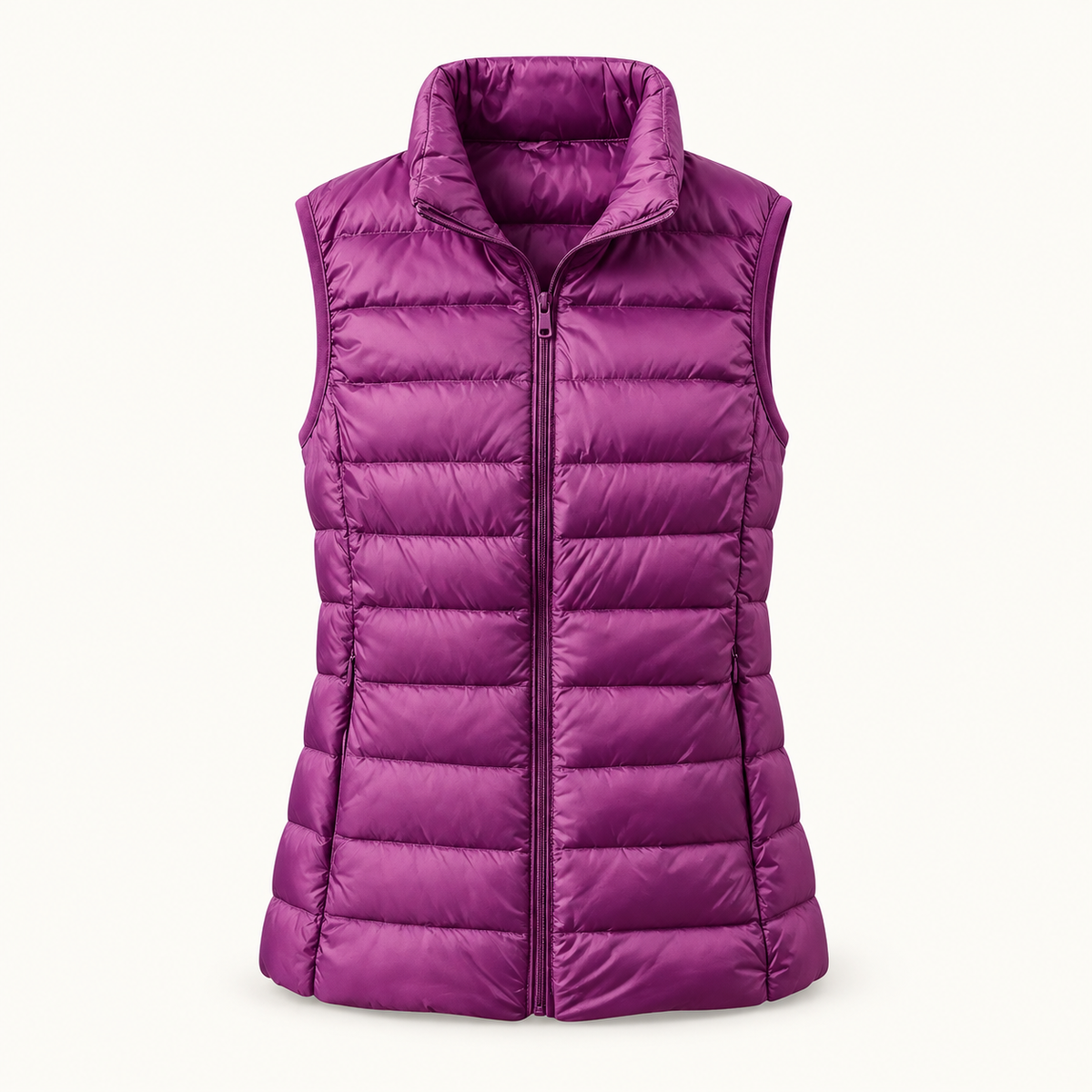 Doudoune sans manche randonnée femme – Violet