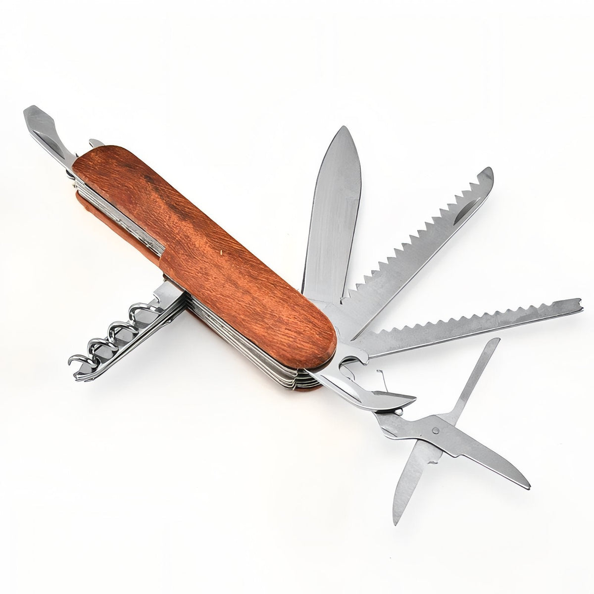 Couteau Suisse Manche Bois 5