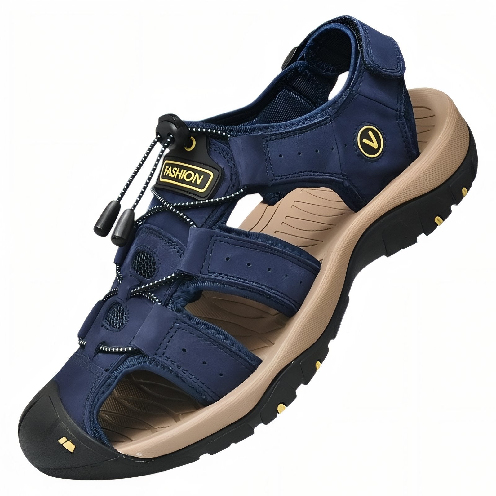 Sandales Randonnée Homme Kaki