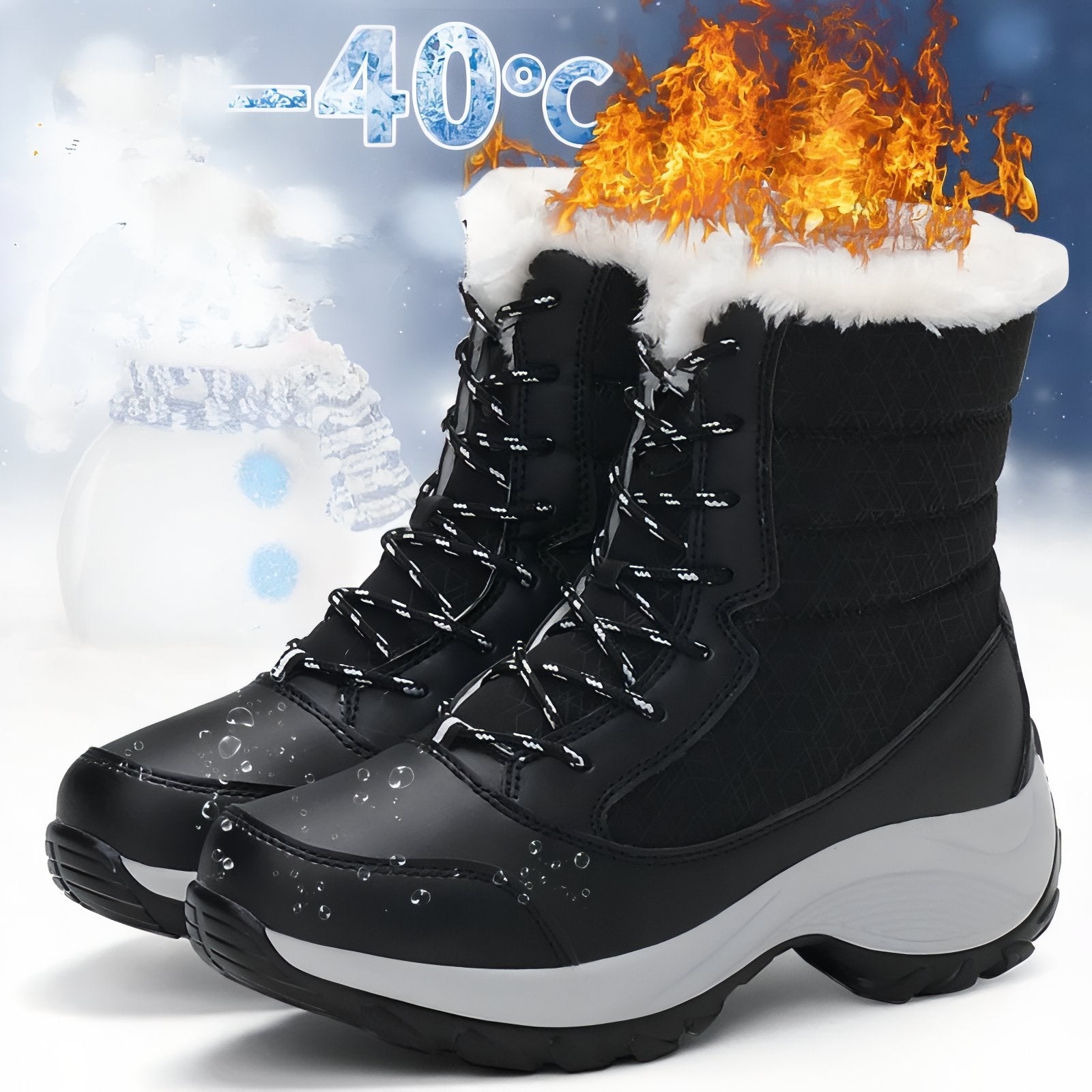 Bottes Randonnée Neige Femme