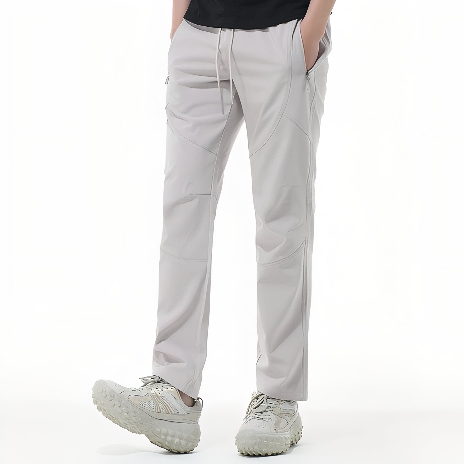 Pantalon Toile Fine pour Homme Randonnée