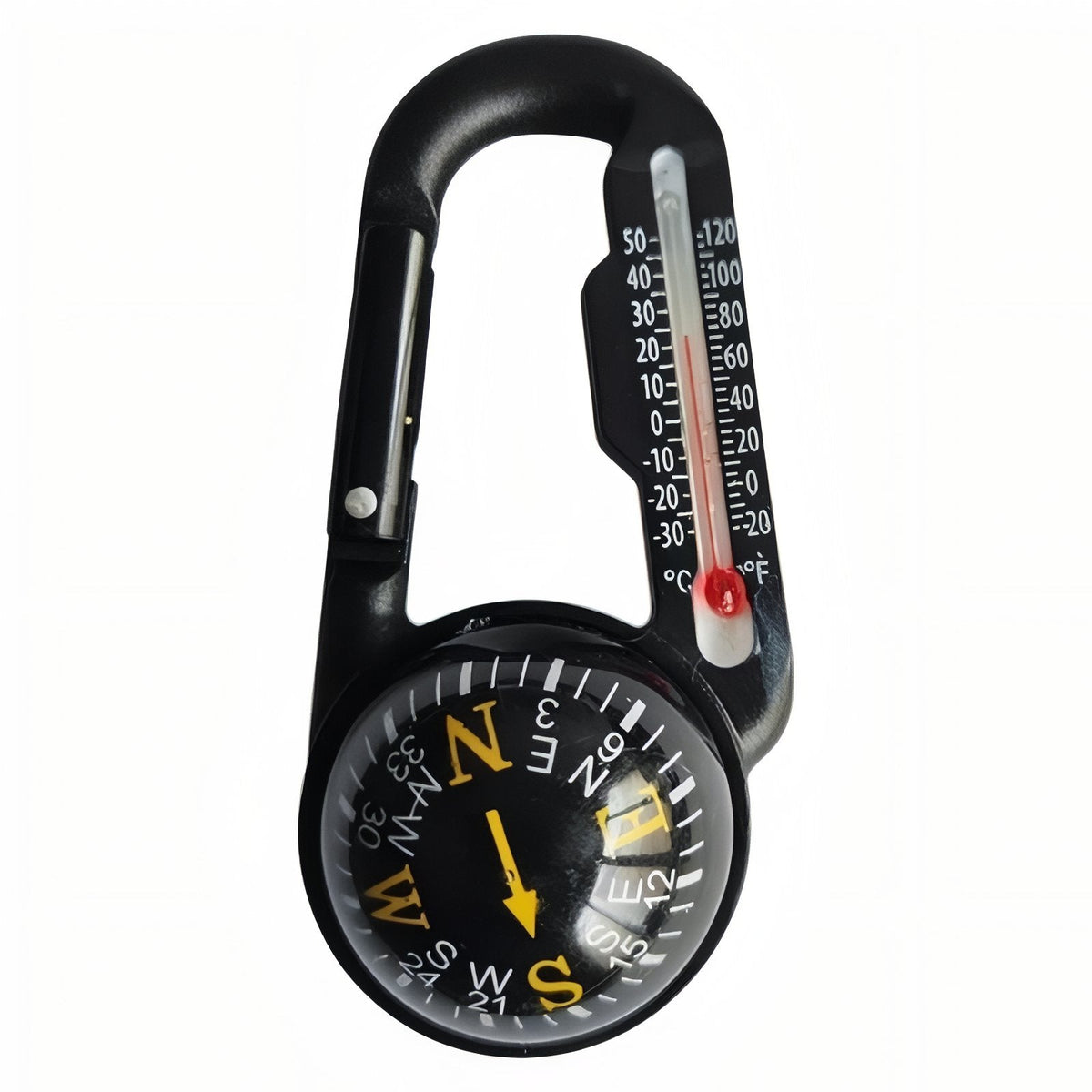Boussole Mousqueton Thermomètre 7