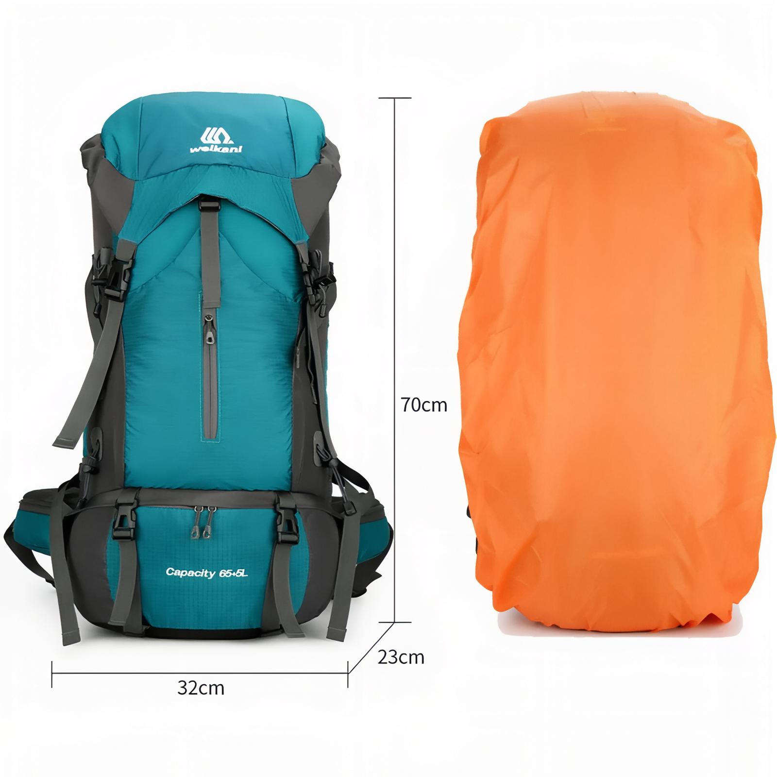 Sac de Randonnée Bleu