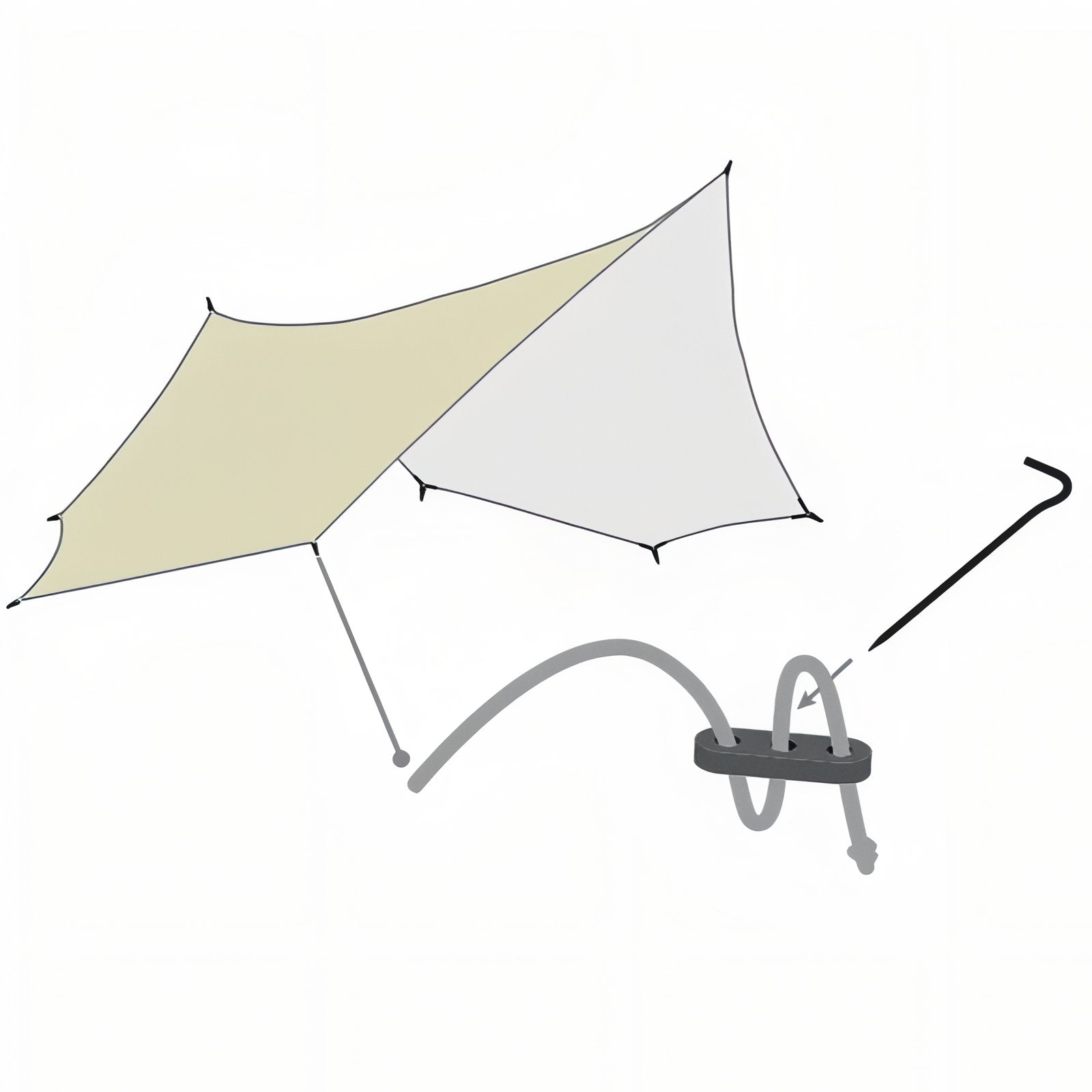 Tarp Camping 5x5