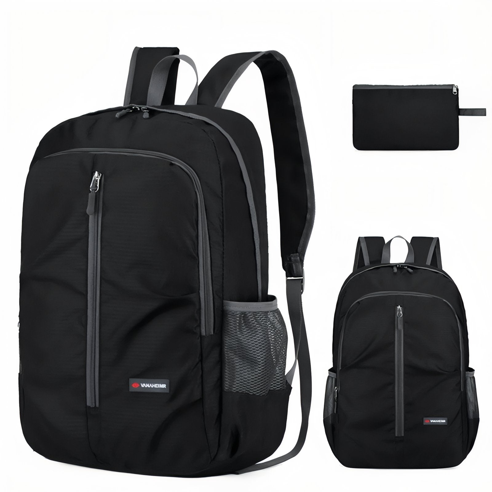 Sac de Randonnée 30L Femme Noir