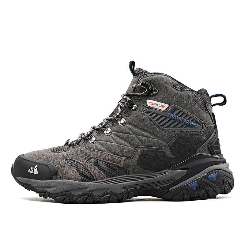 Chaussures de randonnée hautes pour hommes gris