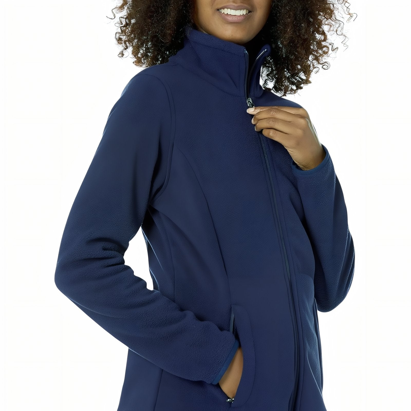 Polaire Bleu Femme