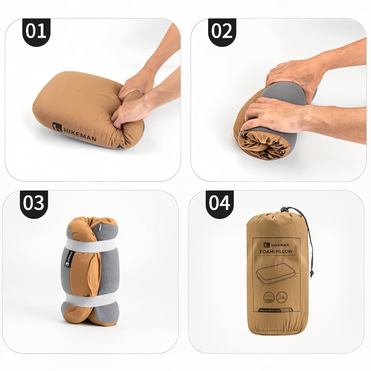 Oreiller Camping Mémoire De Forme 9