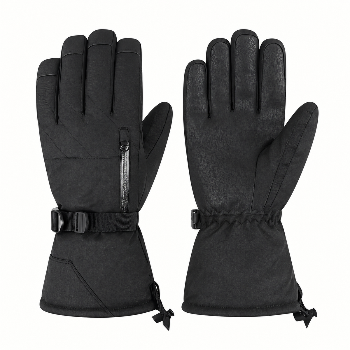 Gants tactiles randonnée — vue symétrique à plat