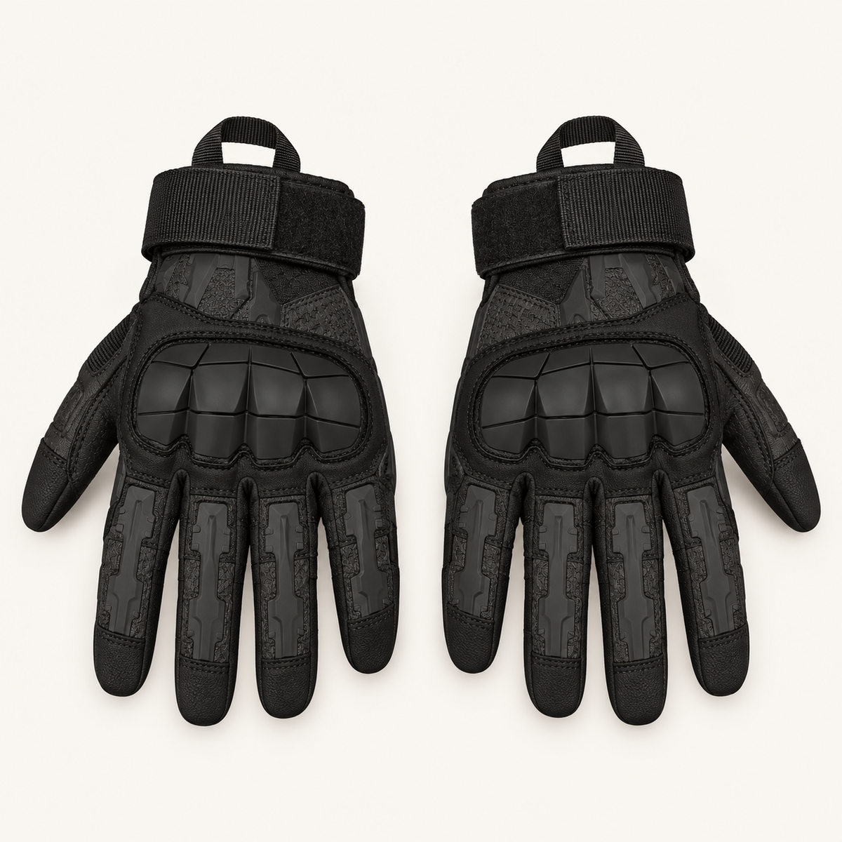 Paire de gants thermiques anti froid noirs – packshot