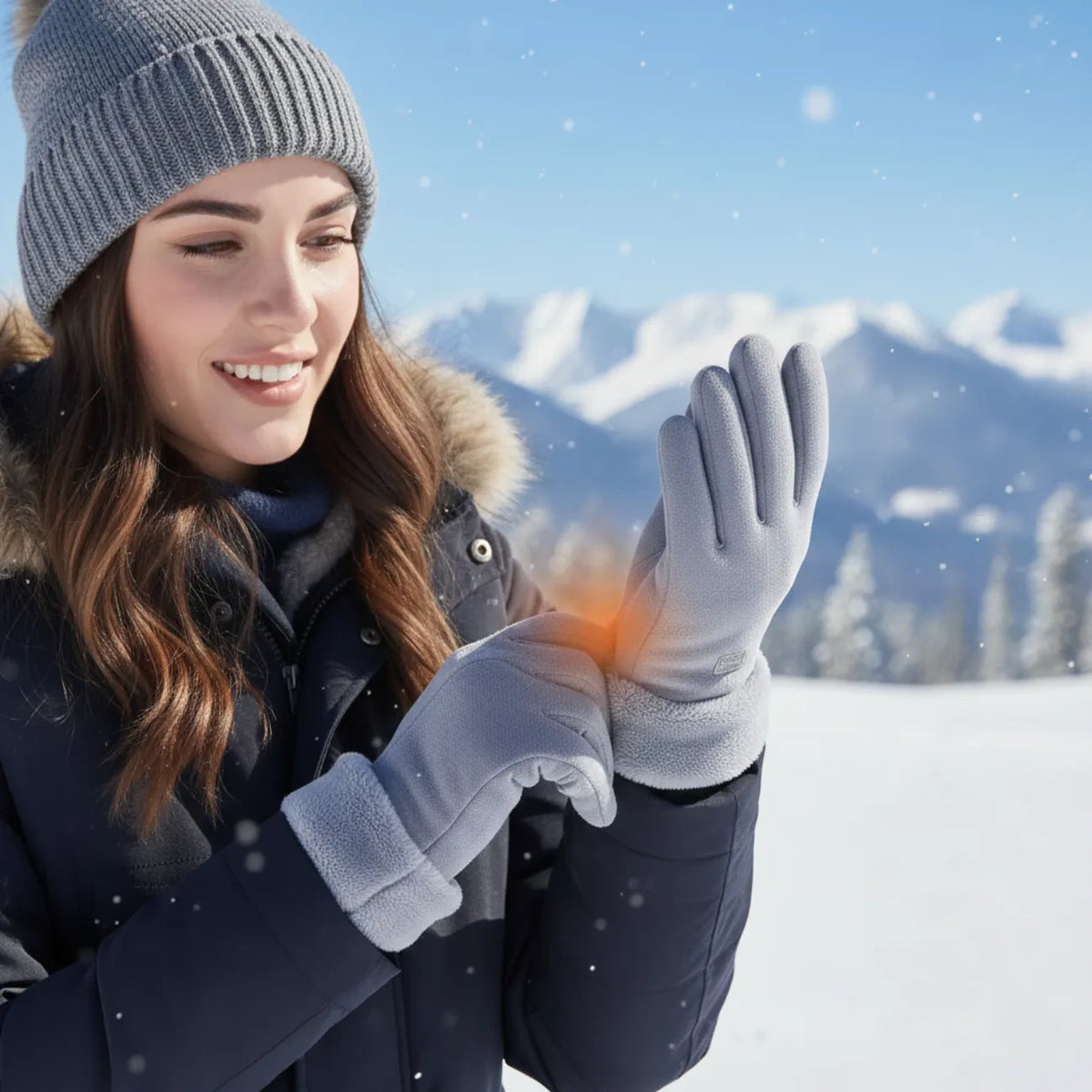 Gants Chauffants Femme Randonnée