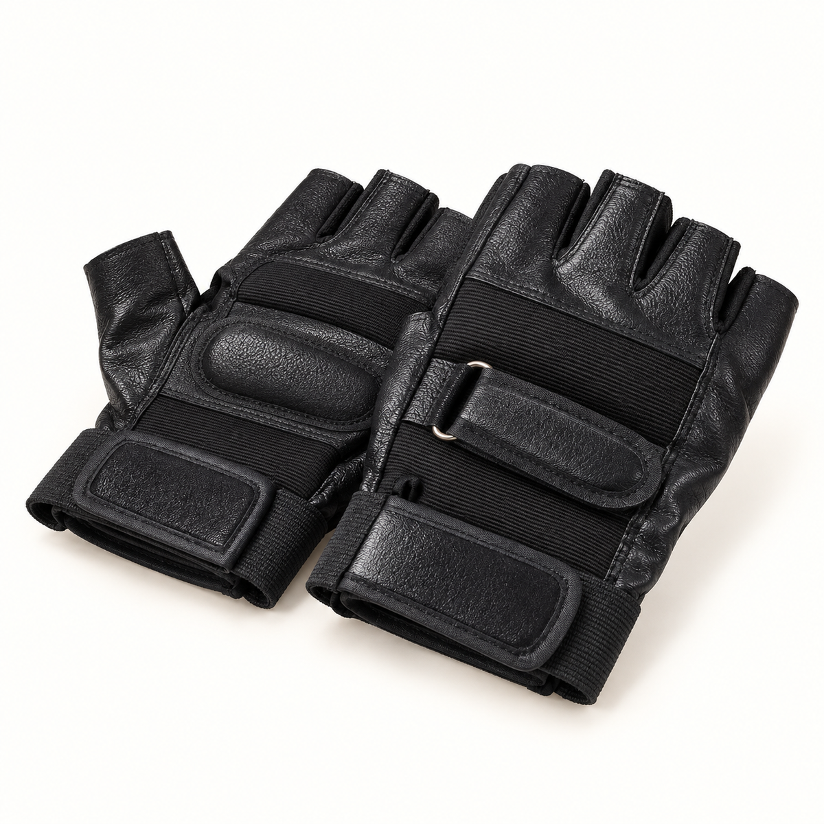 Gants cuir randonnée noirs – profil et épaisseur