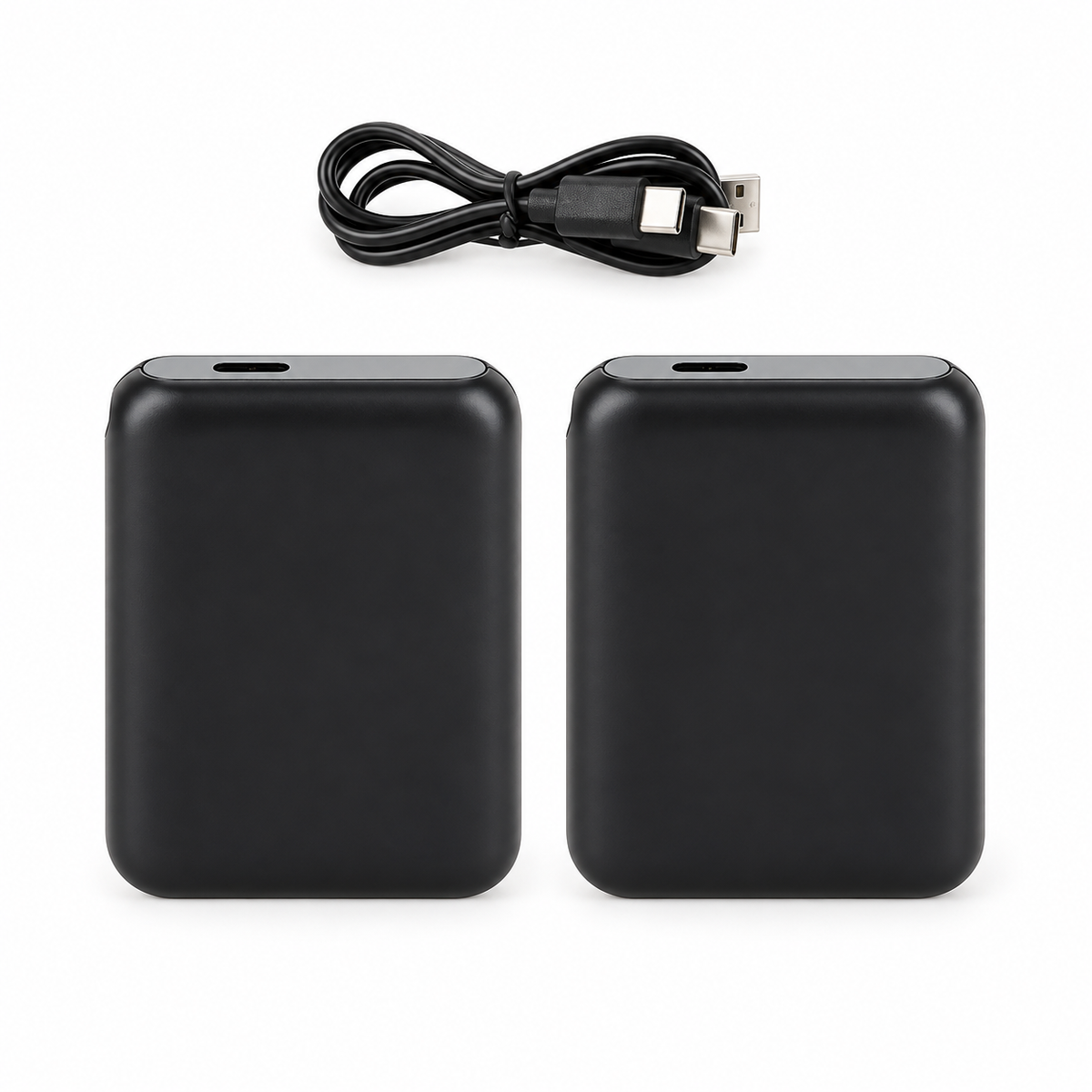 Deux batteries de gants chauffants avec câble