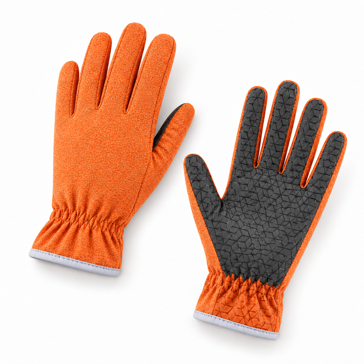 Gants fins randonnée — paire orange — packshot principal