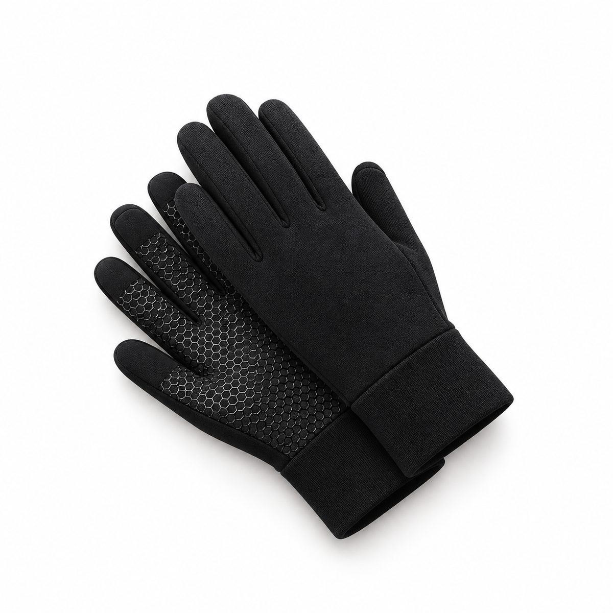 Gants thermiques femme noirs – rangement compact