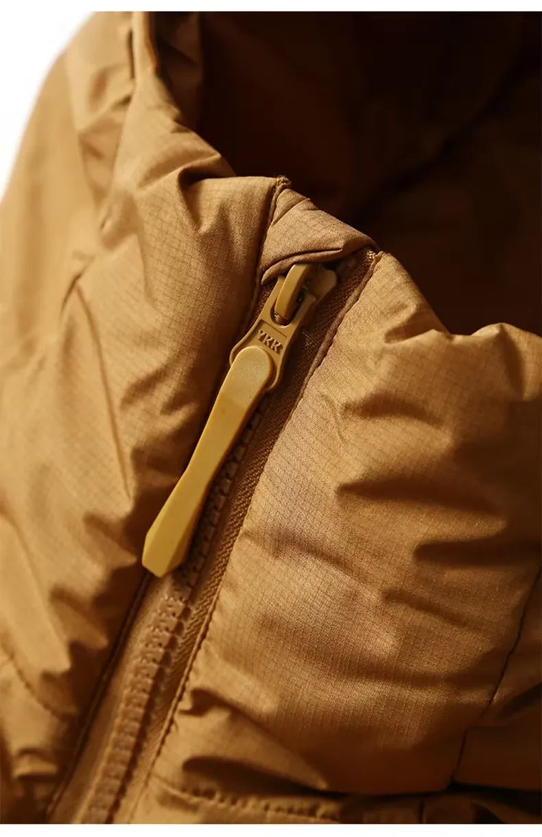 Veste Imperméable Randonnée Homme Marron