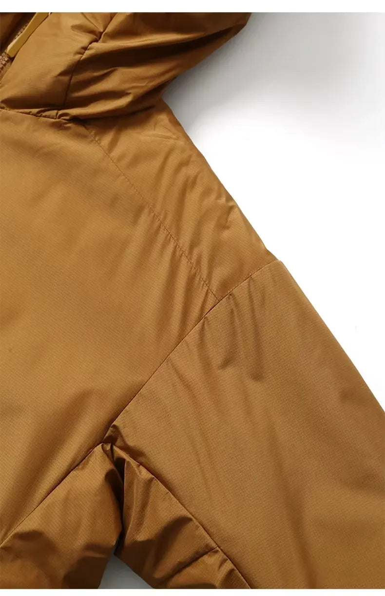 Veste Imperméable Randonnée Homme Marron