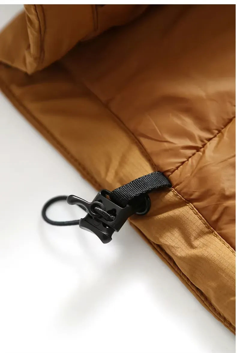 Veste Imperméable Randonnée Homme Marron