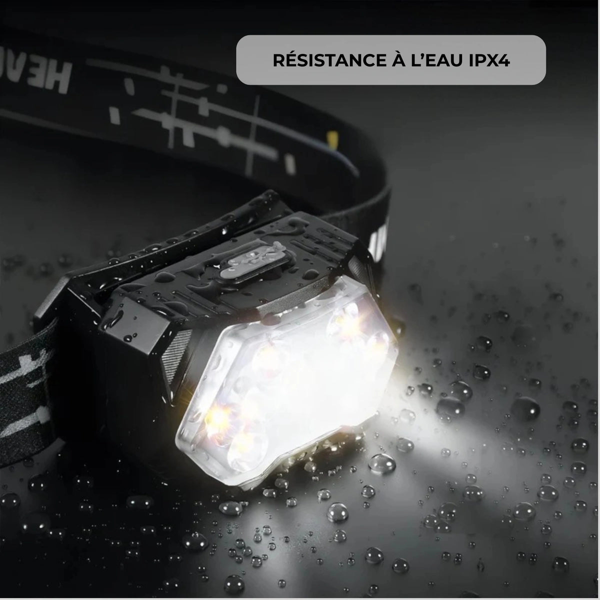 Lampe Frontale 2000 Lumens
