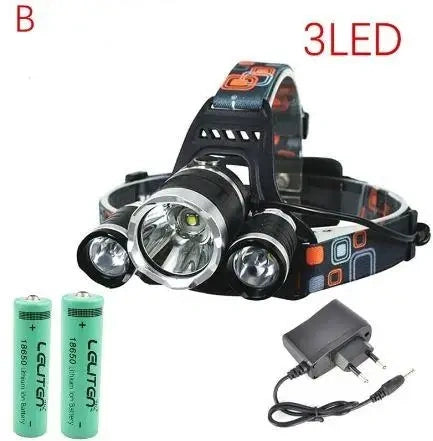 Lampe Frontale À Batterie 12