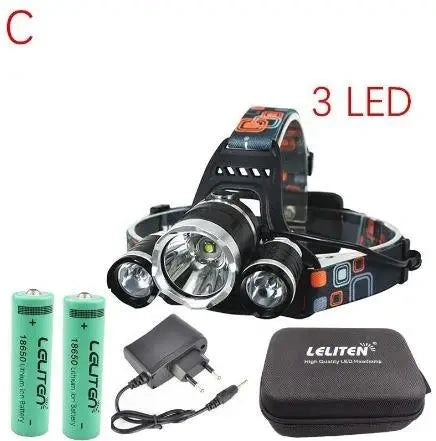 Lampe Frontale À Batterie 13