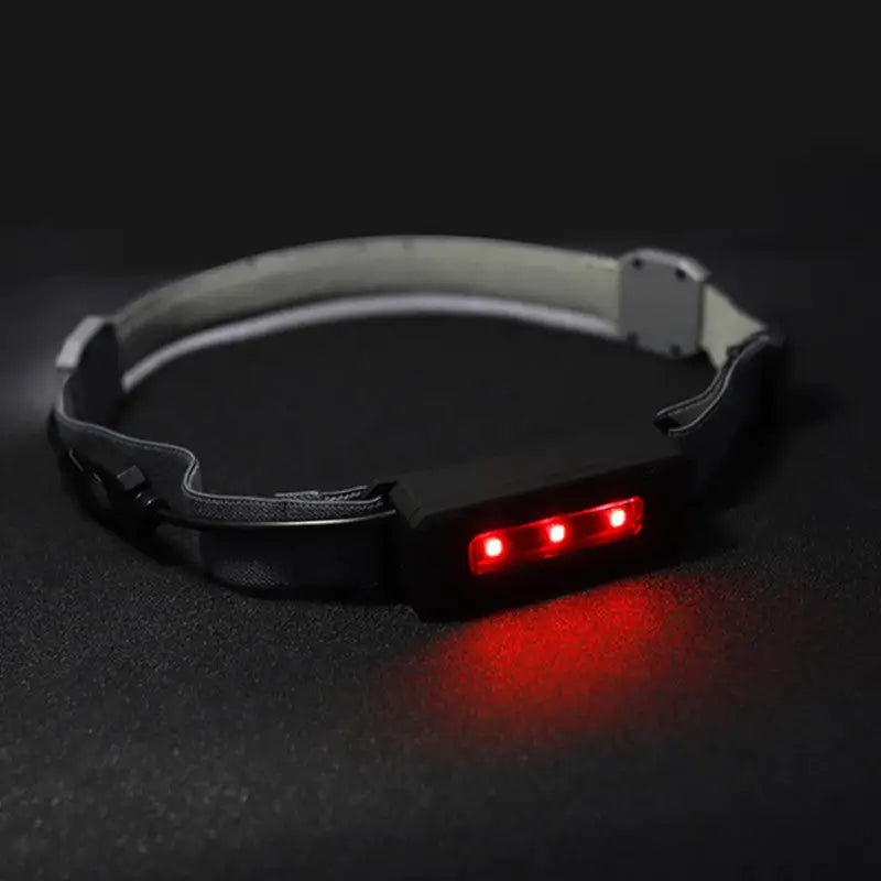 Lampe Frontale Avec Feu Arrière