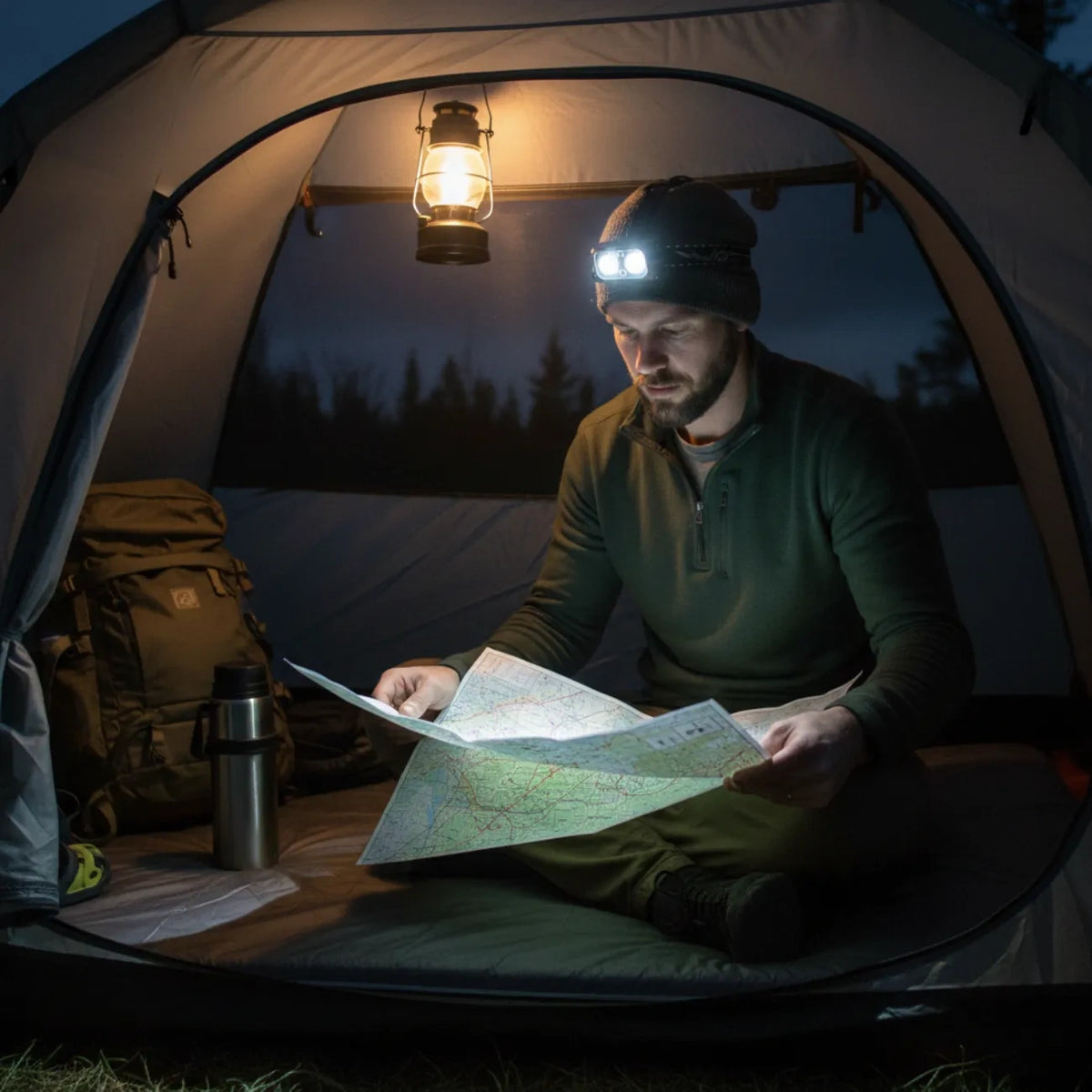 Lampe Frontale Montagne